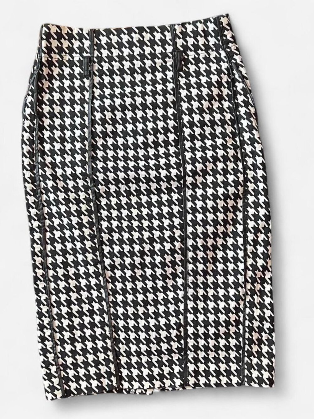 Vintage XOXO Houndstooth Pencil Skirt